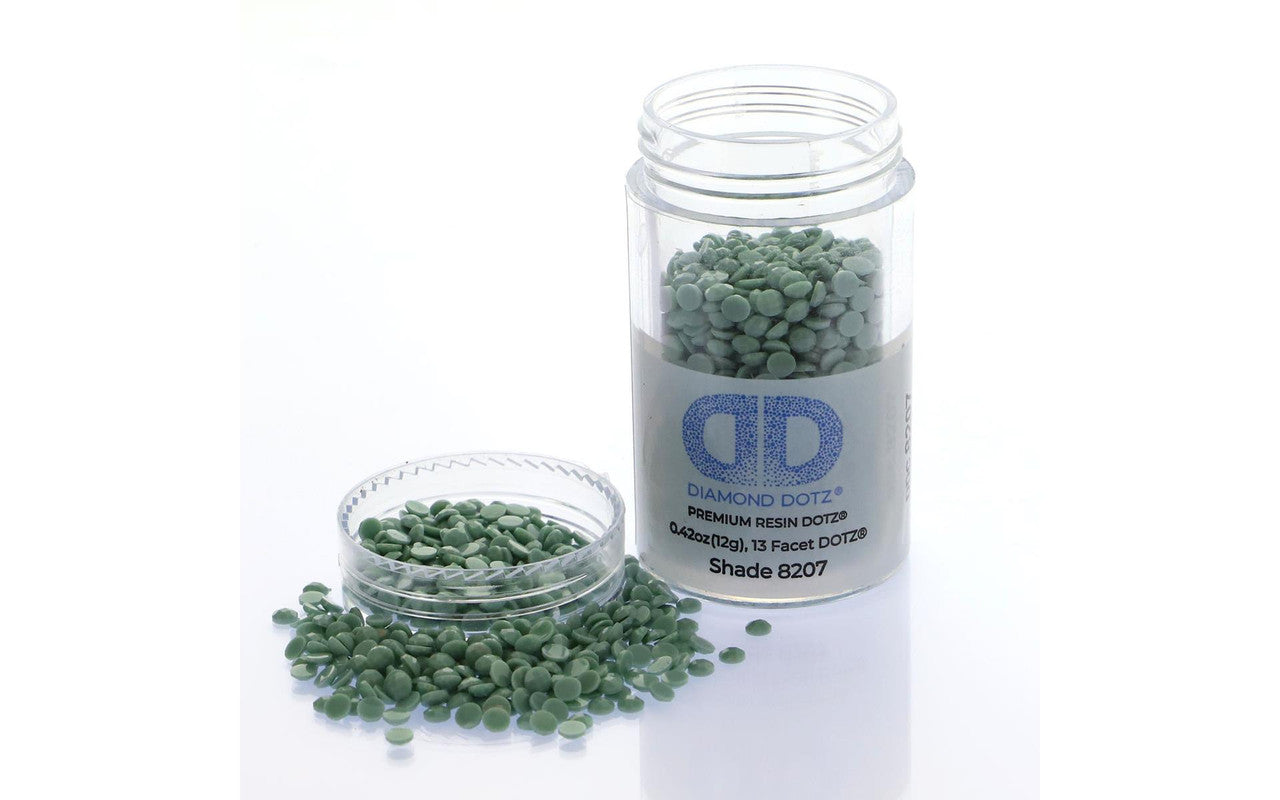 Gemas Diamond Dotz Freestyle 2,8 mm 12 g Verde oliva claro 8207